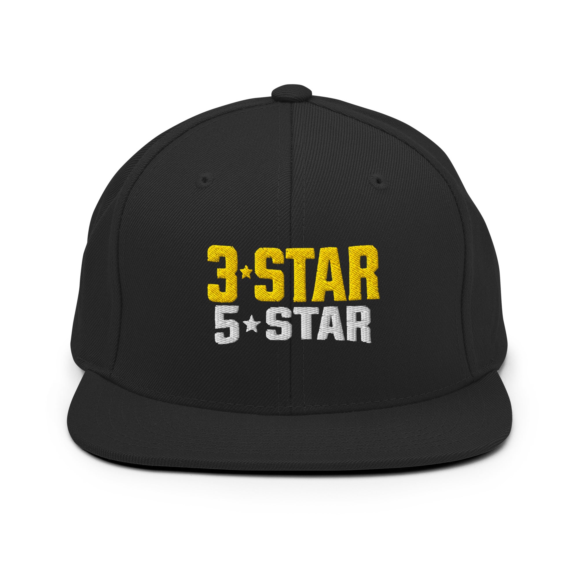 3-Star 5-Star Snapback – CJU SPORTS