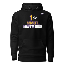 Load image into Gallery viewer, 1 Star Recruit Now I&#39;m Here Hoodie
