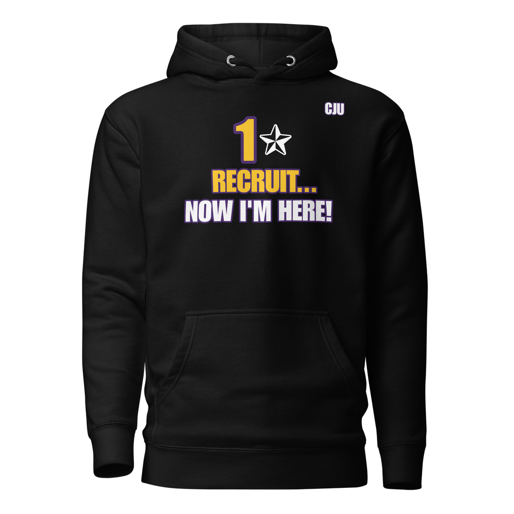 1 Star Recruit Now I'm Here Hoodie