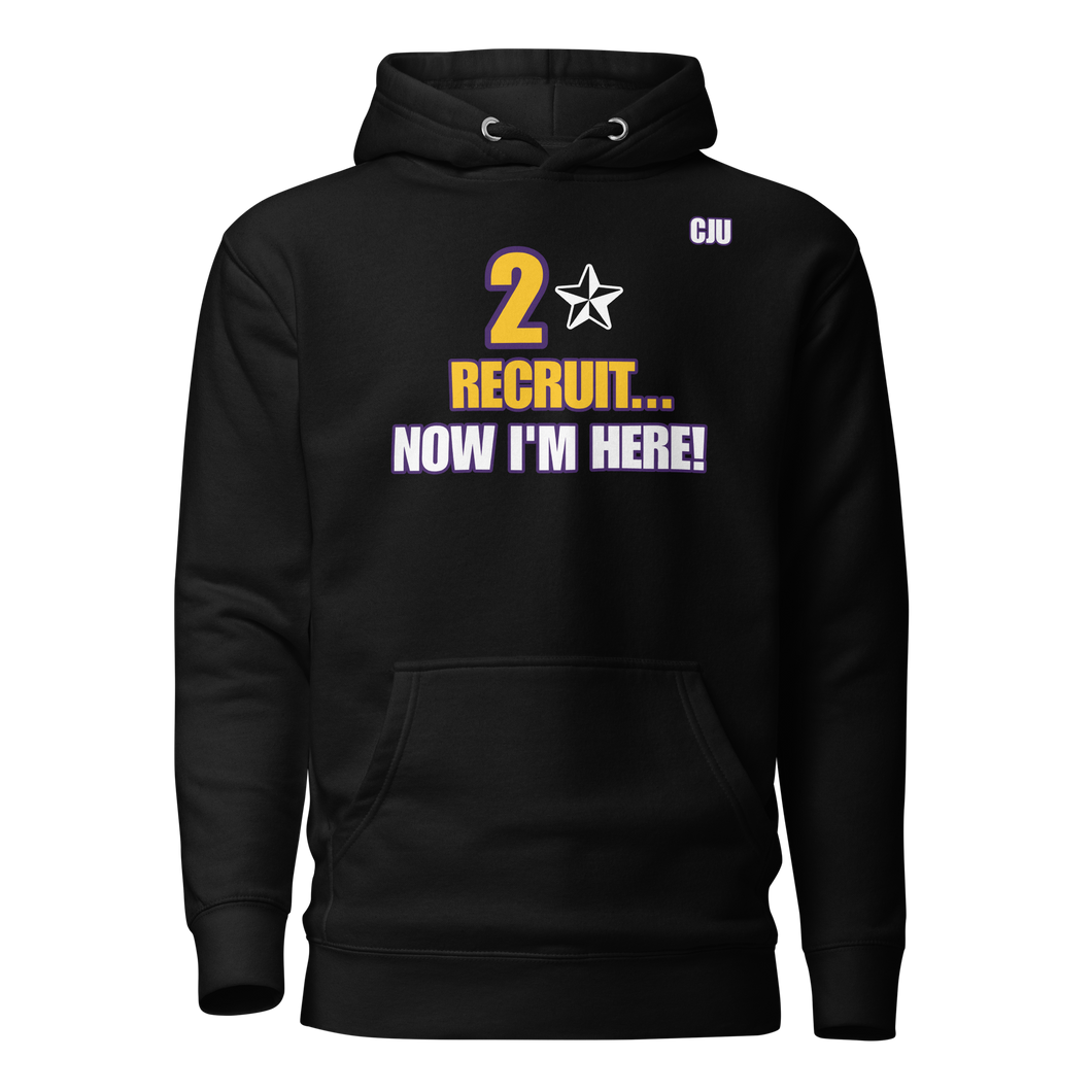 2 Star Recruit Now I'm Here Hoodie