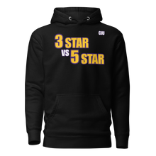 Load image into Gallery viewer, 3 Star VS 5 Star Series Hoodie
