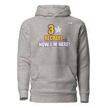 Load image into Gallery viewer, 3 Star Recruit Now I&#39;m Here Hoodie

