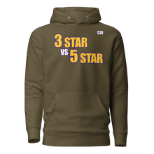 Load image into Gallery viewer, 3 Star VS 5 Star Series Hoodie
