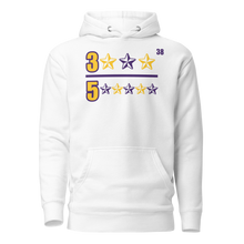 Load image into Gallery viewer, 3 Star OVER 5 Star Hoodie
