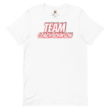 Load image into Gallery viewer, TEAM COACH JOHNSON Tee
